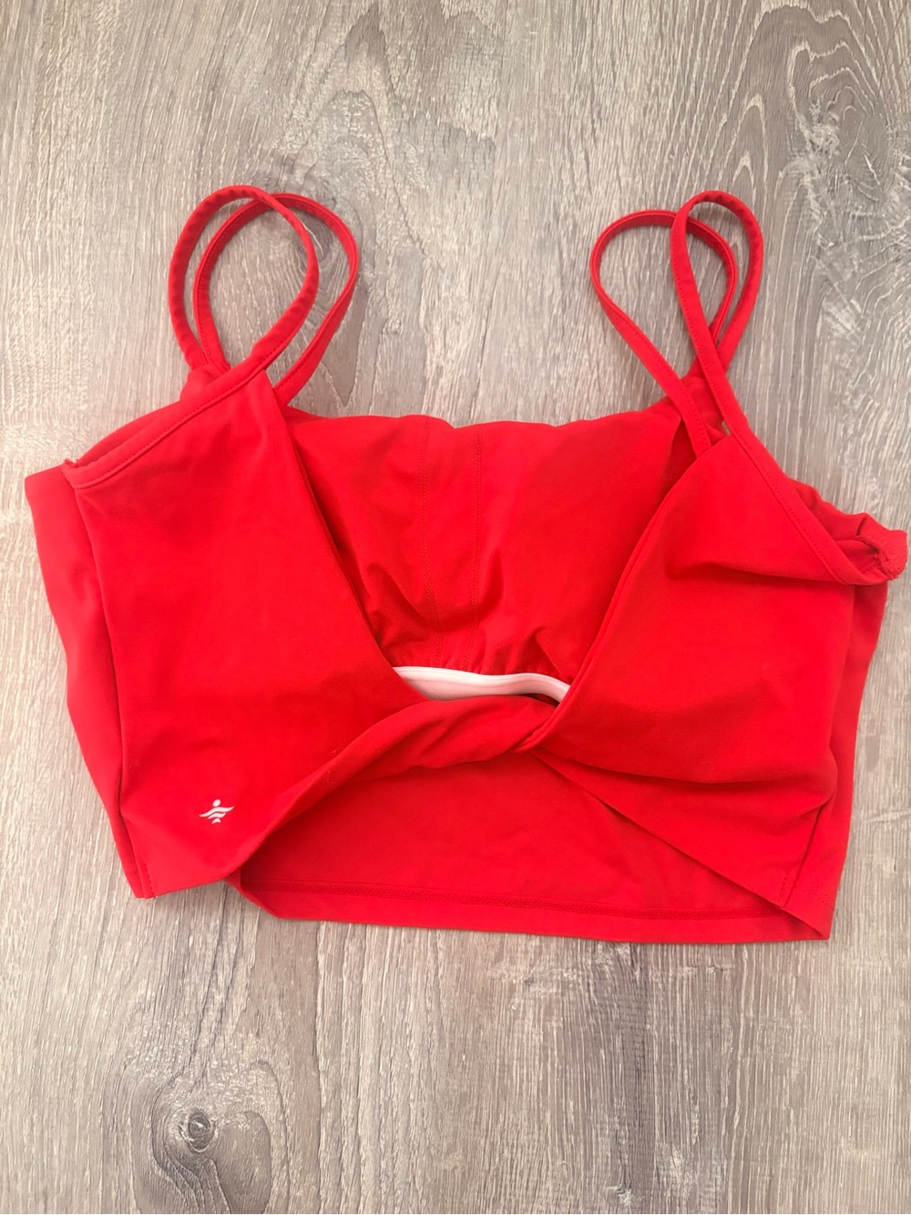 Halara Ultra Sculpt™ Double Straps Twisted Backless Cropped Yoga Tank Tops - Picture 3 of 8